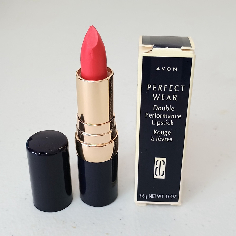 NOS 1998 Avon Perfect Wear Double Performance Lipstick Dozen Roses 3.6g .13oz